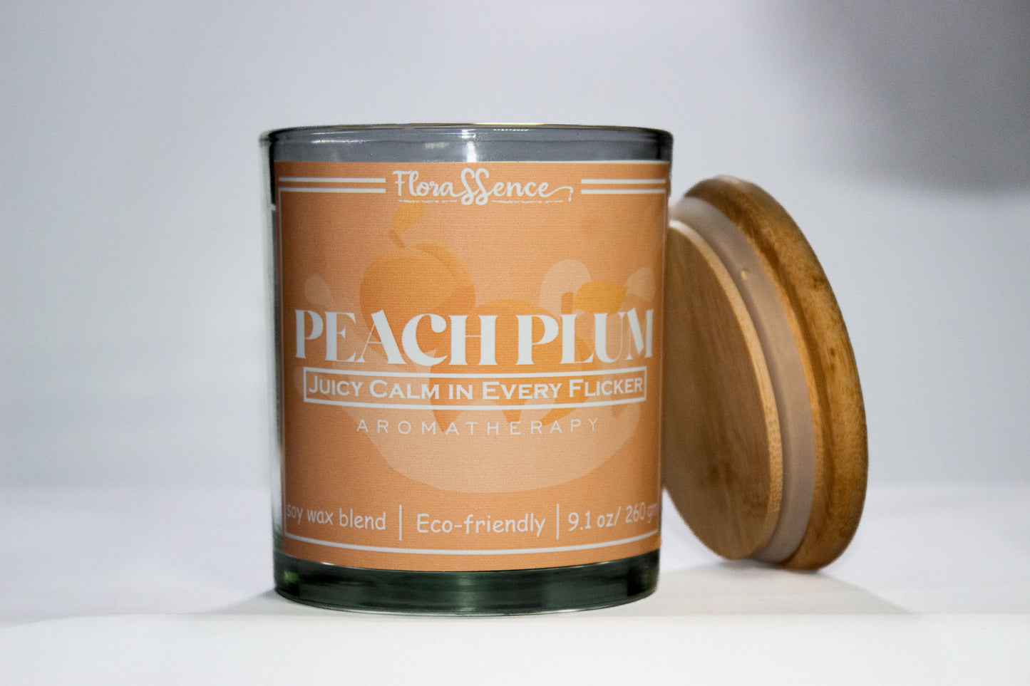 PEACH SCENTED CANDLE